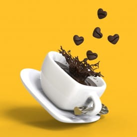 Metalmorphose | Coffee Lover Keyring