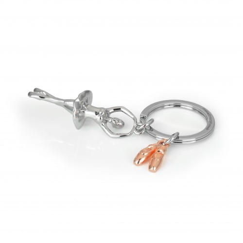 Metalmorphose | Chrome Ballerina Keyring