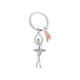 Metalmorphose | Chrome Ballerina Keyring