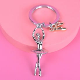 Metalmorphose | Chrome Ballerina Keyring